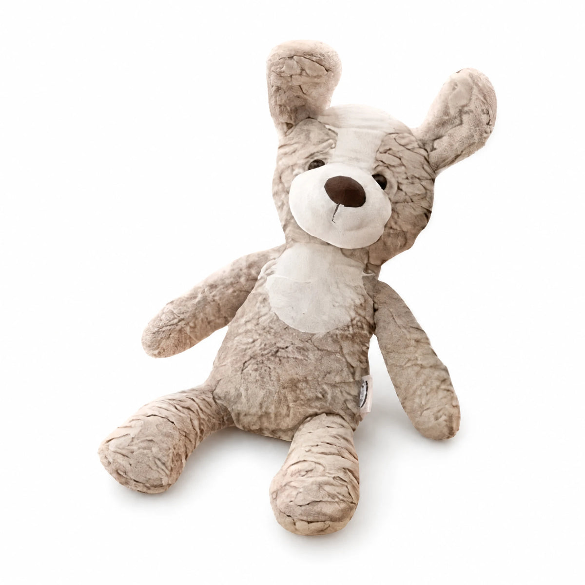 Dog Stuffed Animal with Soft Floppy Ears - Fond blanc, autre angle