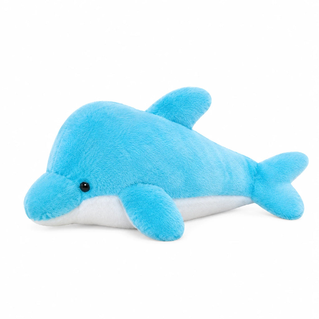 Dolphin Plush with LED Light Feature in Multiple Colors - Blue