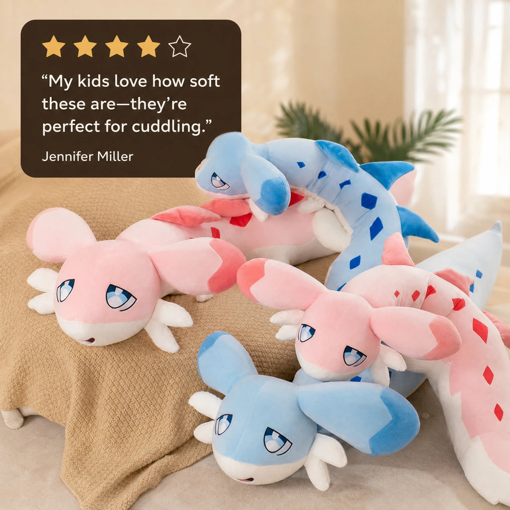 Dragon Plush with Long Body and Soft Wings - Image témoignage