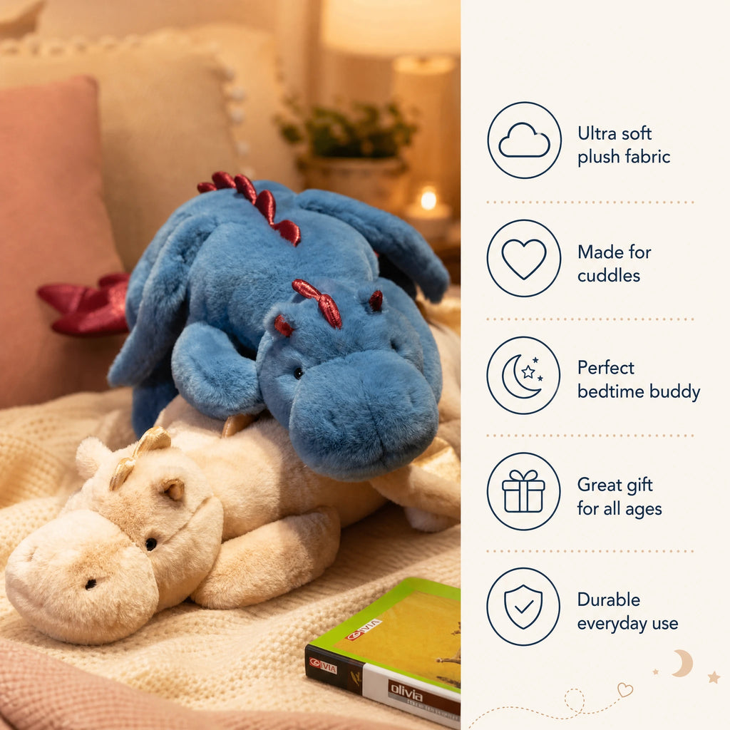 Dragon Plush with Soft Wings and Long Body Design - Bénéfices produit