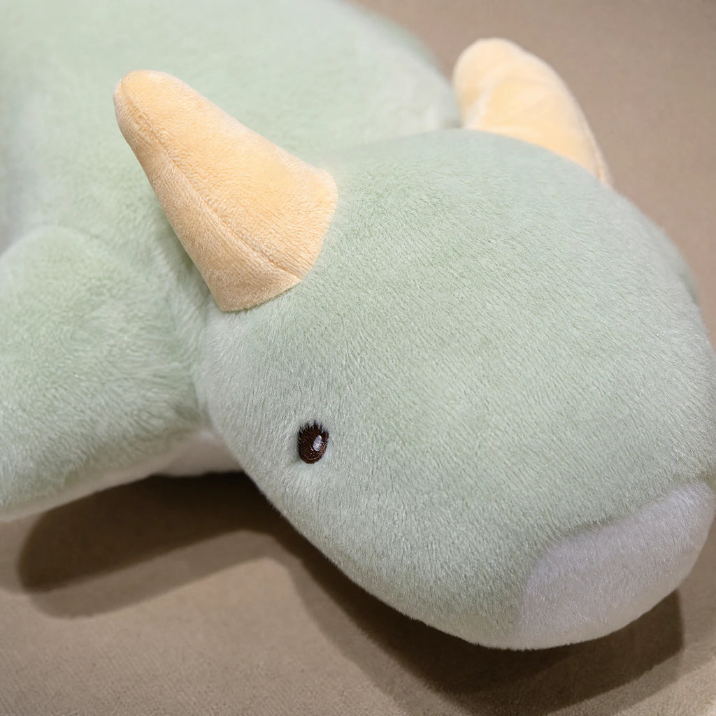 Dragon Plush with Star Tail and Pastel Colors - Détail matière
