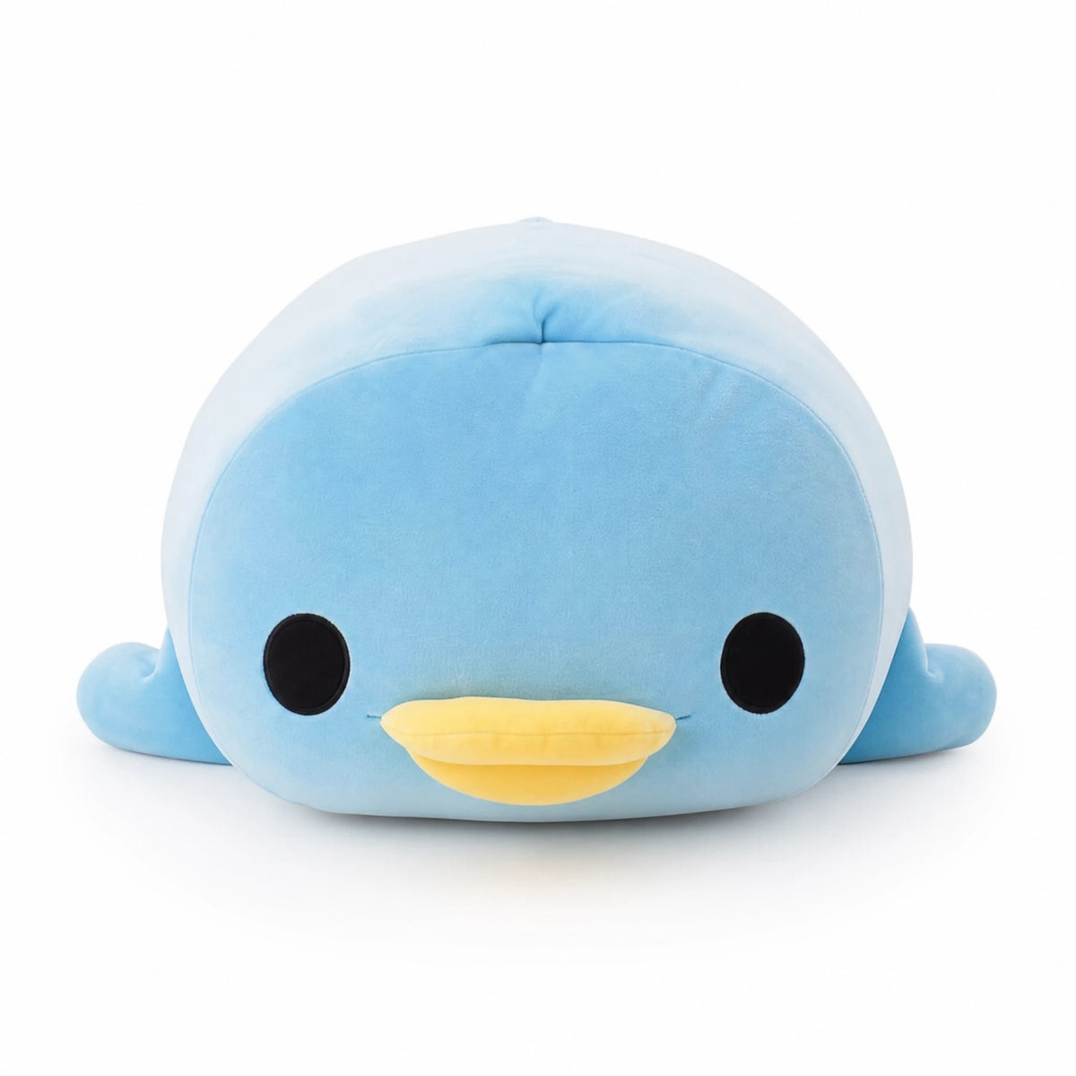 Duck Plush Pillow in Laying Pose - Fond blanc