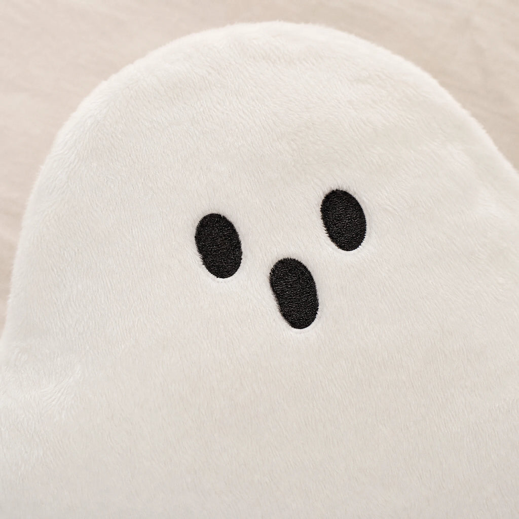Ghost Plush Pillow with Hand Warmer Pockets - Détail matière