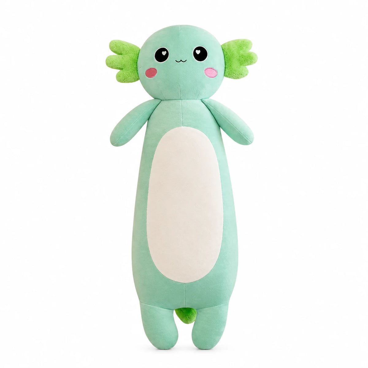 Giant Axolotl Plush with Soft Huggable Body - Green / 29.5in / 75cm · Green / 33.5in / 85cm