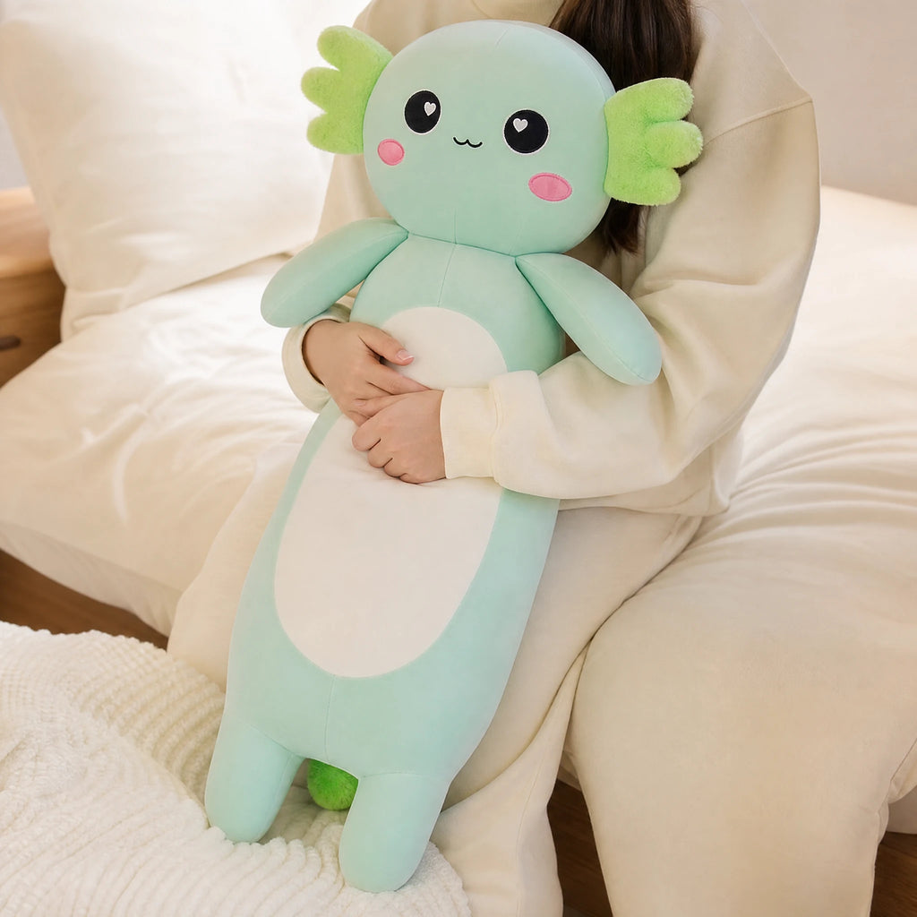 Giant Axolotl Plush with Soft Huggable Body - Utilisation du produit