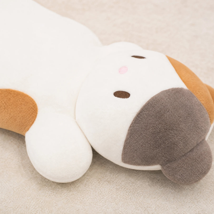 Giant Cat Plush with Cuddly Shape and Soft Fabric - Détail matière