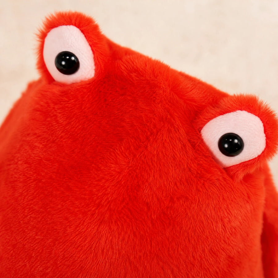 Giant Lobster Plush with Oversized Huggable Design - Détail matière
