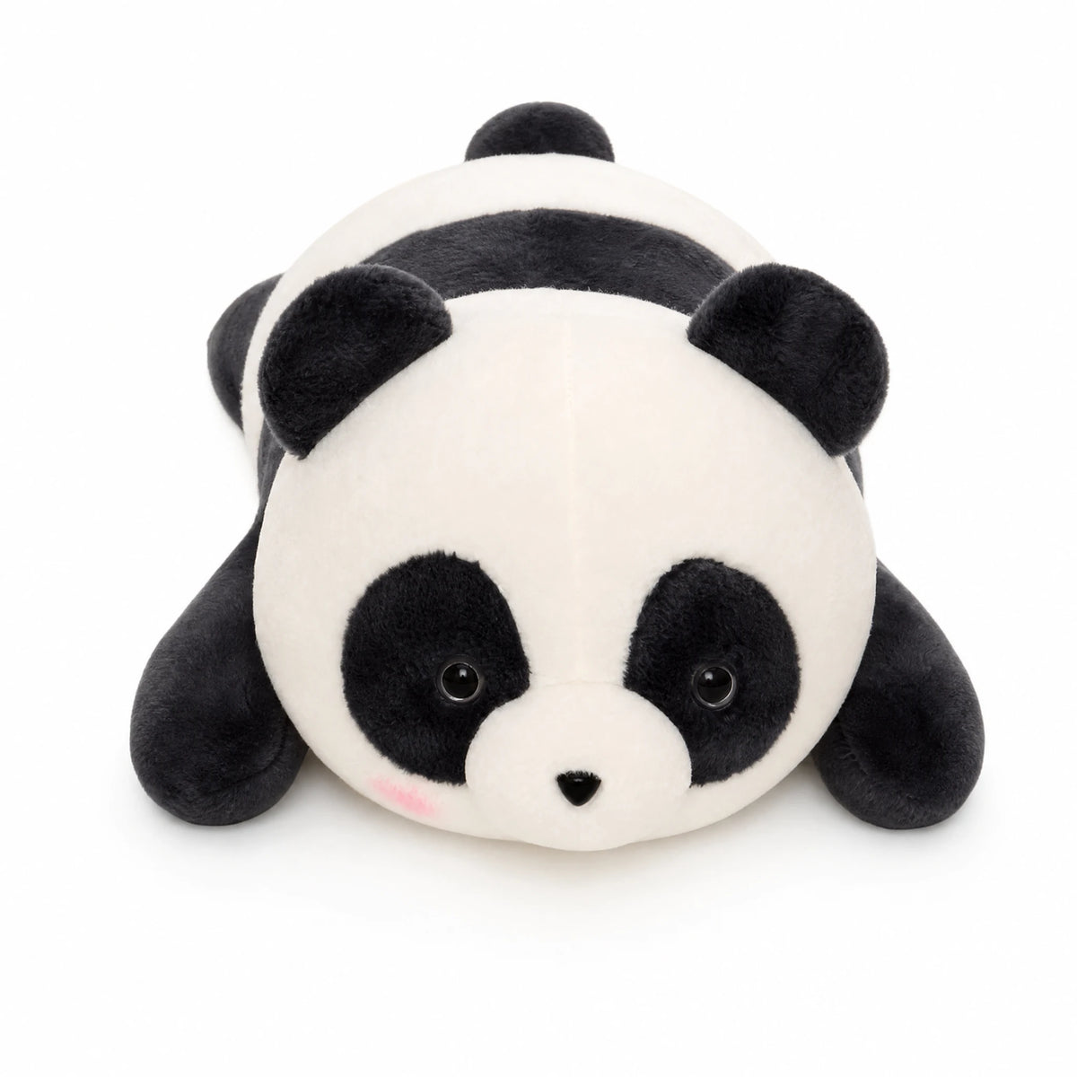 Giant Panda Plush with Chubby Body and Soft Fur - Fond blanc