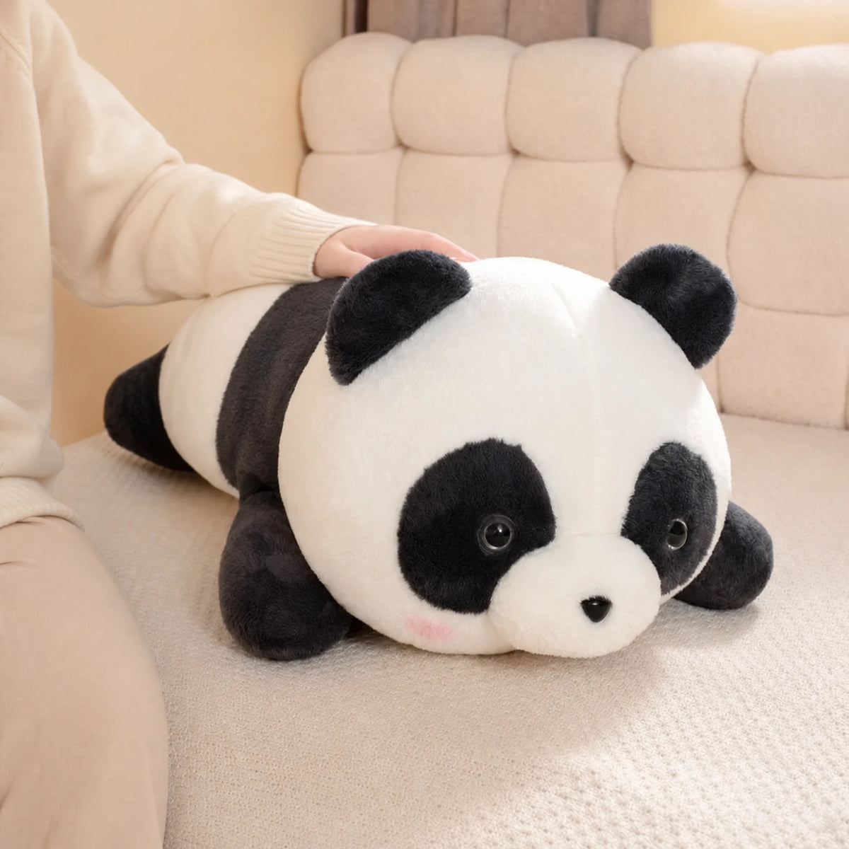 Giant Panda Plush with Chubby Body and Soft Fur - Utilisation du produit