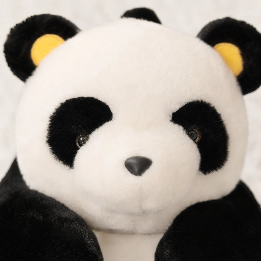Giant Panda Plush with Classic Black and White Colors - Détail matière
