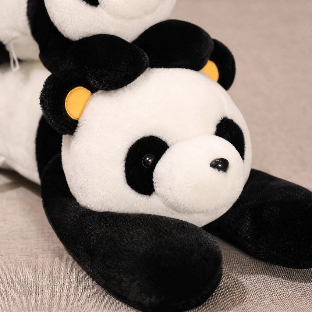 Giant Panda Plush with Huggable Soft Cuddle Design - Détail matière
