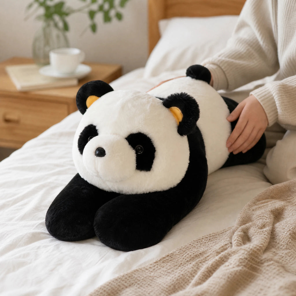 Giant Panda Plush with Weighted Comfort Design - Utilisation du produit