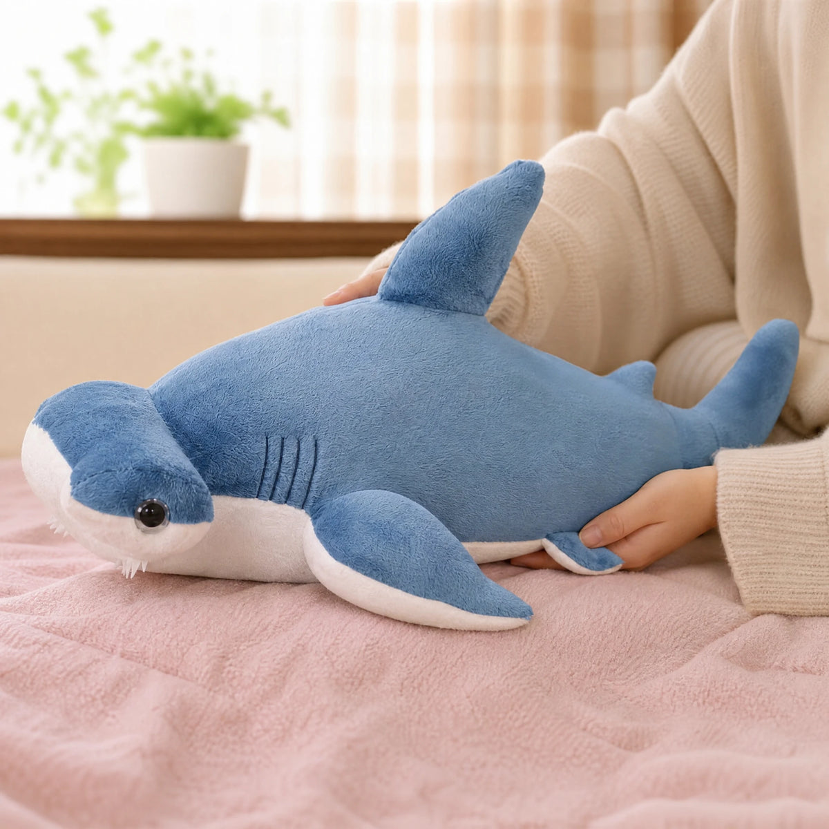 Giant Whale Shark Plush - Soft Stuffed Sea Animal - Utilisation du produit