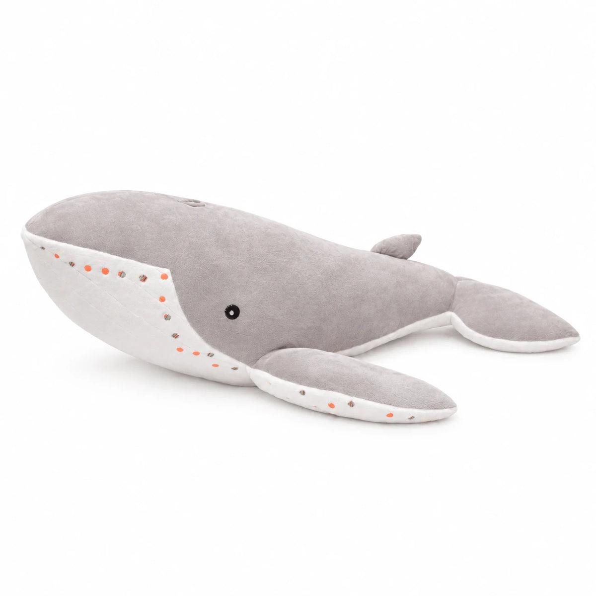 Giant Whale Shark Plush - Soft Stuffed Sea Animal - Whale Gray / 21in / 55cm … (3 tailles)