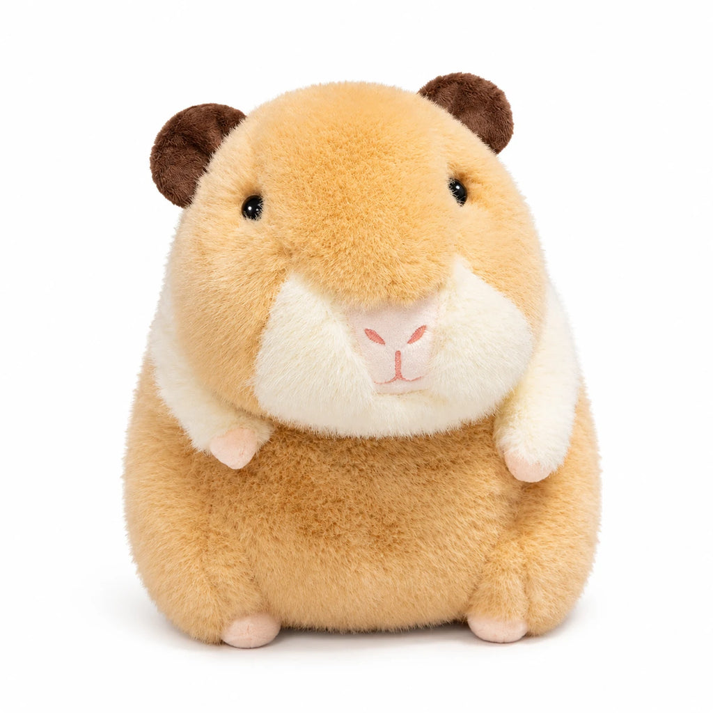 Guinea Pig Plush with Soft Brown and Cream Fur - Light Brown / 10in / 25cm … (3 tailles)