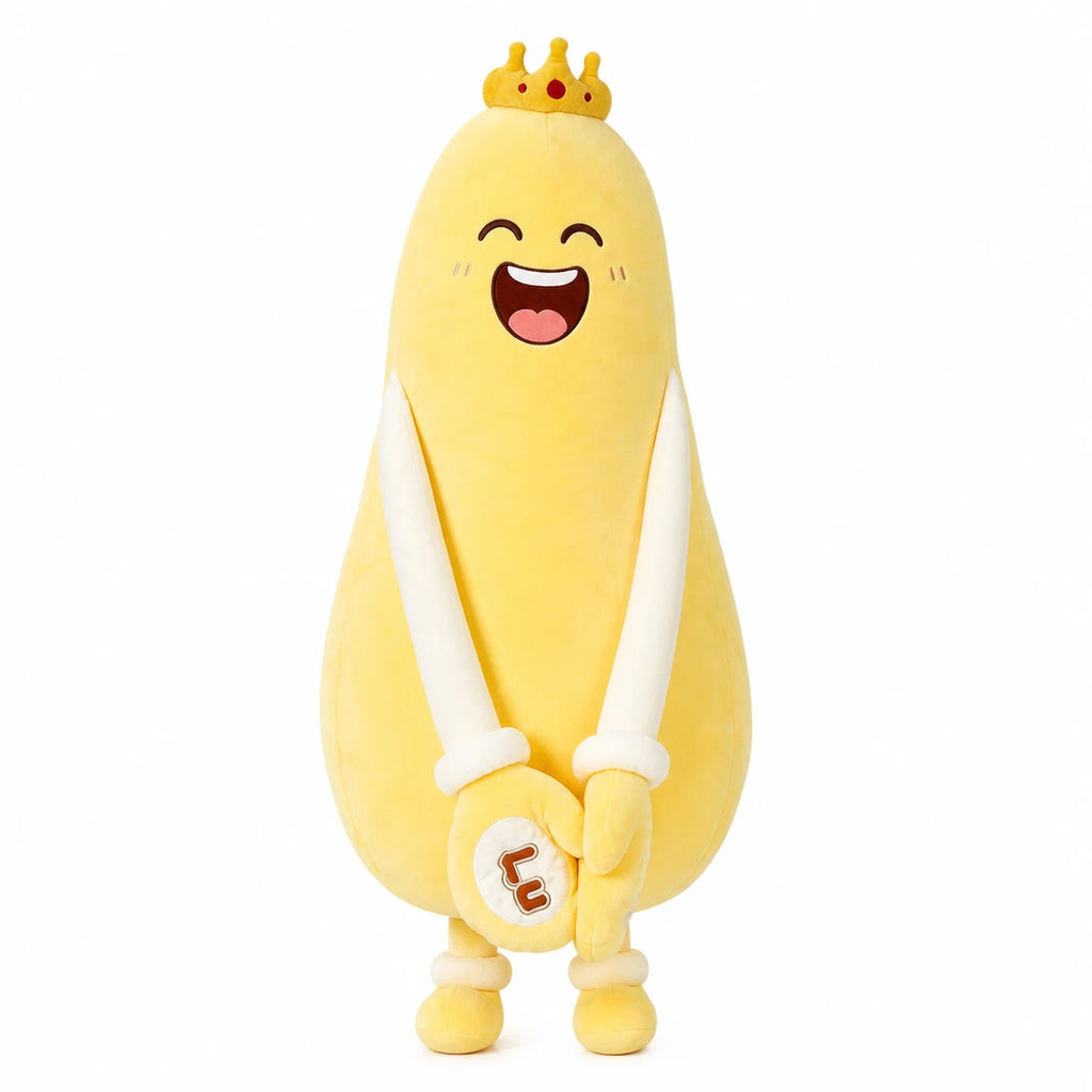 Hugging Plush Toy Mango Character with Patting Hands - Non-Patting / 35in / 90cm … (2 tailles)