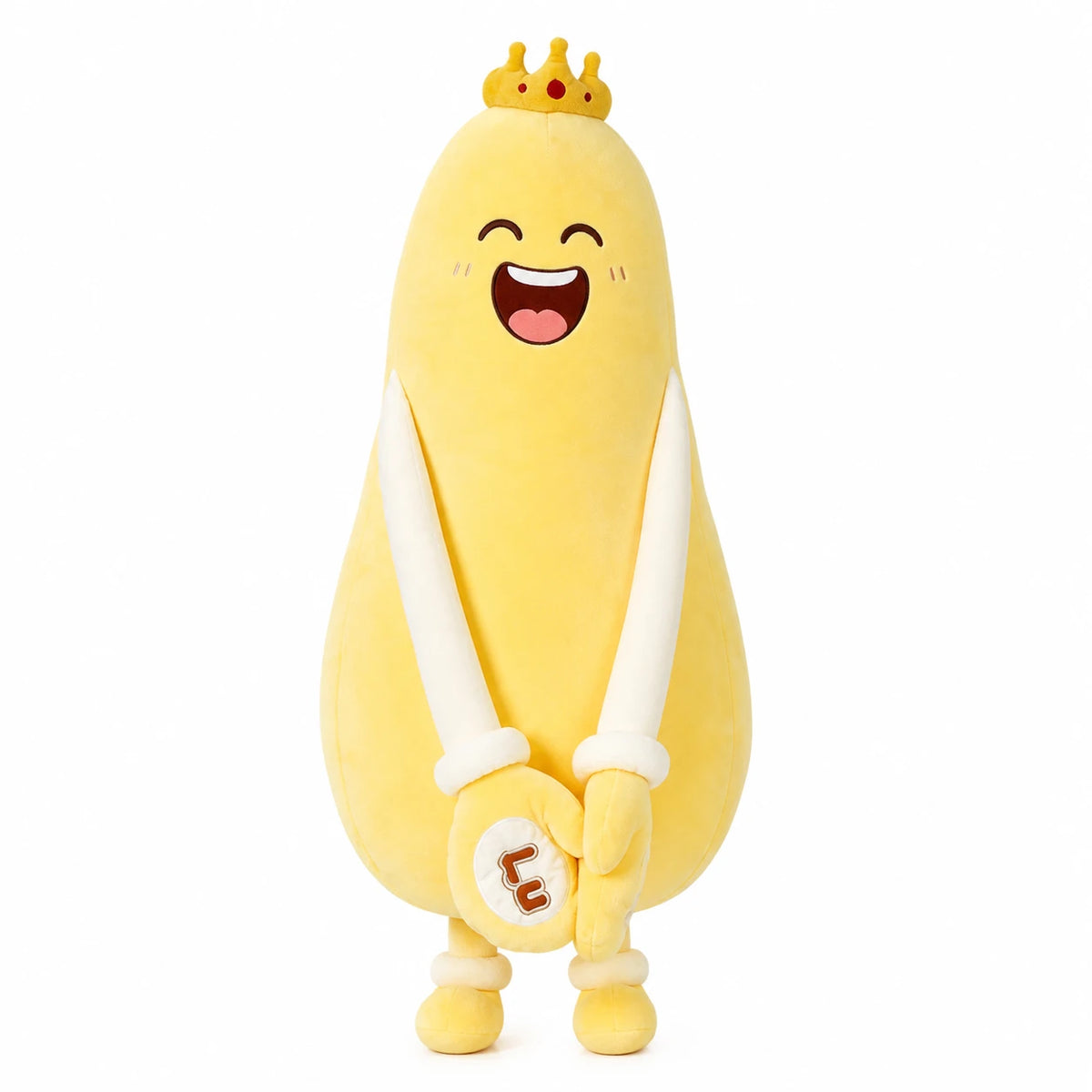 Hugging Plush Toy Mango Character with Patting Hands - Non-Patting / 35in / 90cm … (2 tailles)