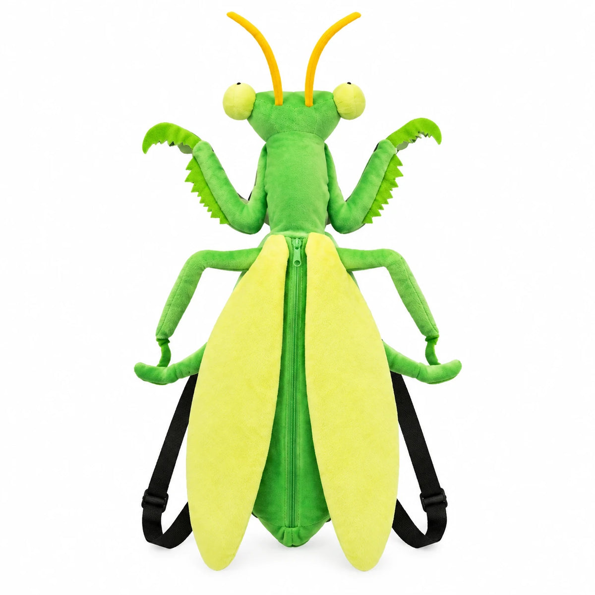 Insect Plush Backpack - Dragonfly or Mantis Design - Praying Mantis