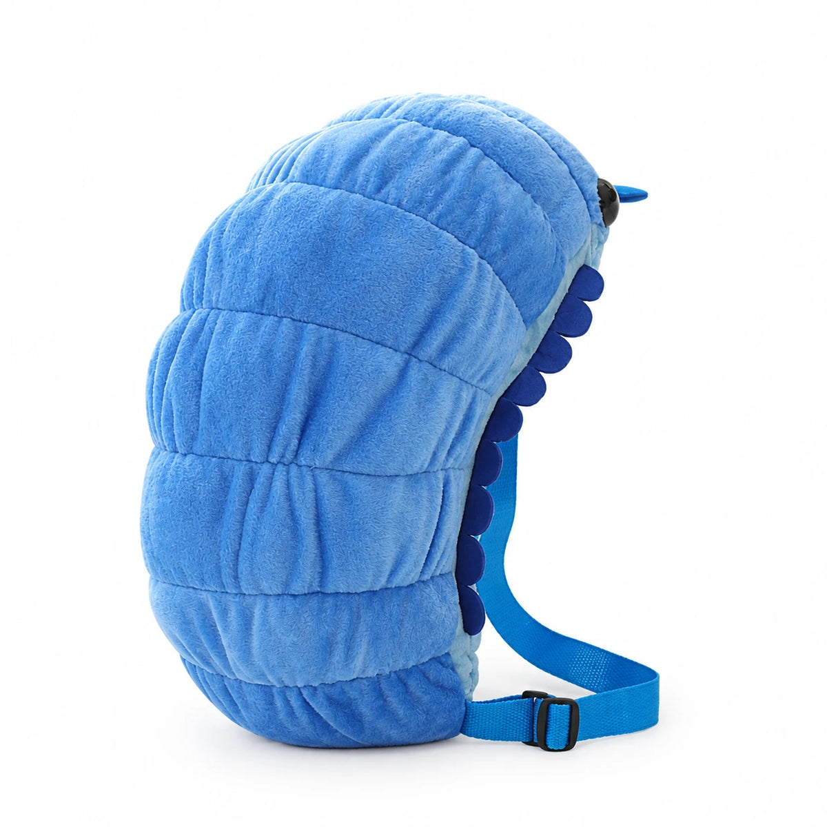 Isopod Plush Backpack with Adjustable Straps - Blue