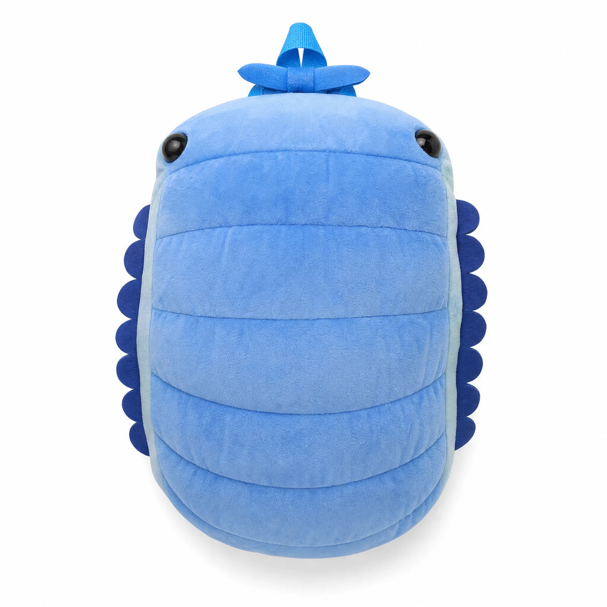 Isopod Plush Backpack with Adjustable Straps - Fond blanc