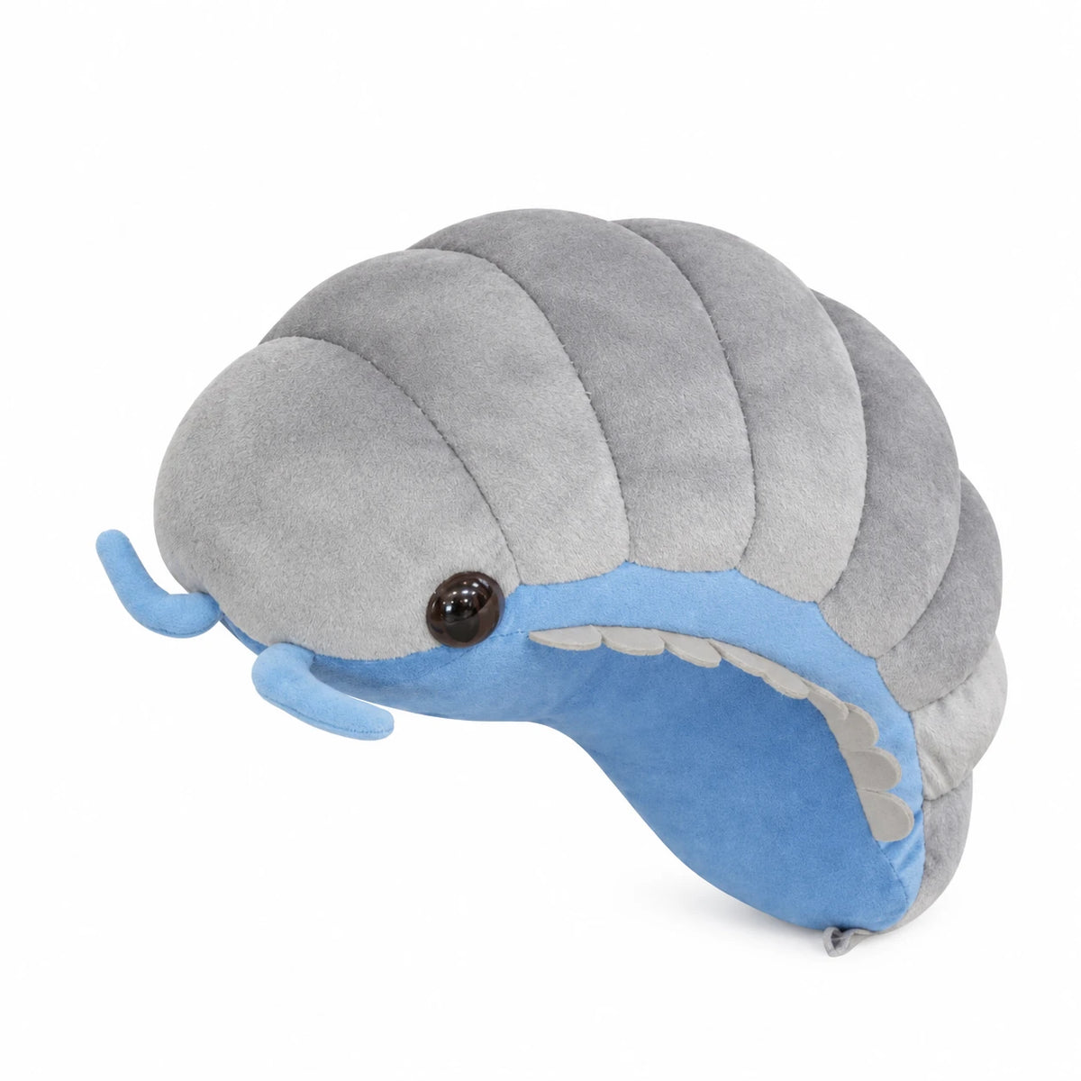 Isopod Plush with Segmented Body Design - Tak (Grey) / 10in / 25cm … (2 tailles)