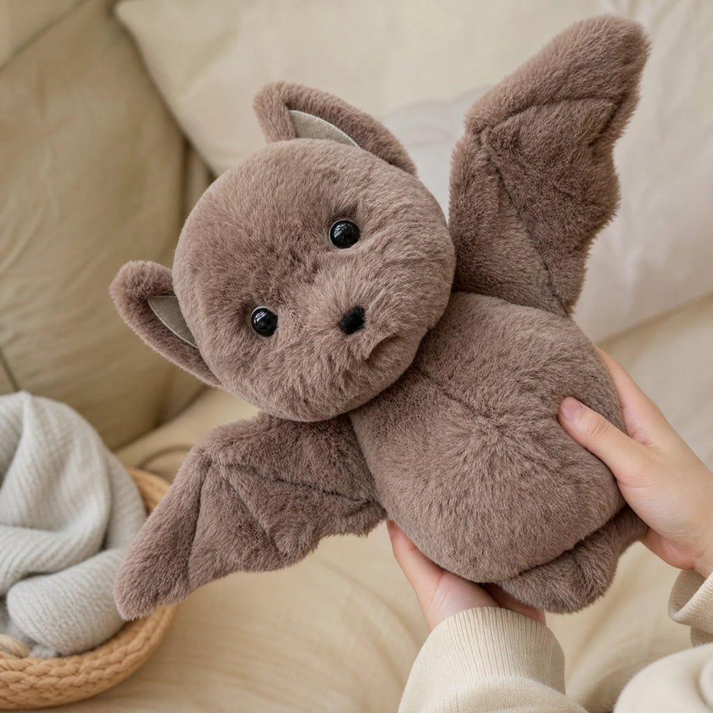 Kawaii Bat Plush with Soft Wings and Sweet Expression - Utilisation du produit