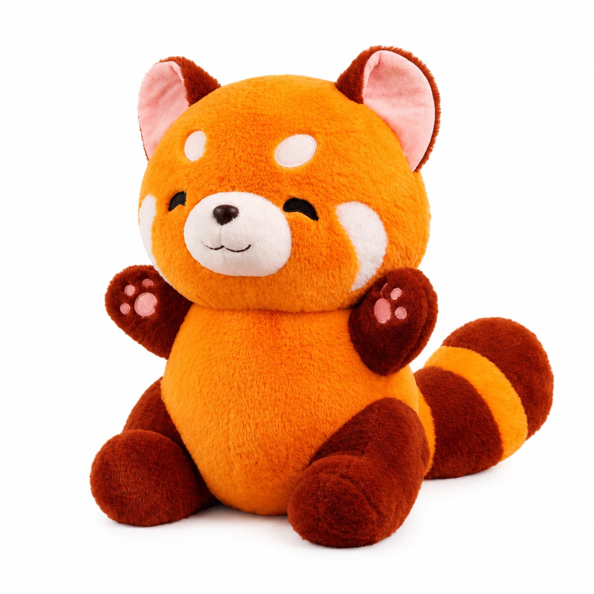 Kawaii Red Panda Plush with Fluffy Tail and Smile - 9in / 23cm … (4 tailles)