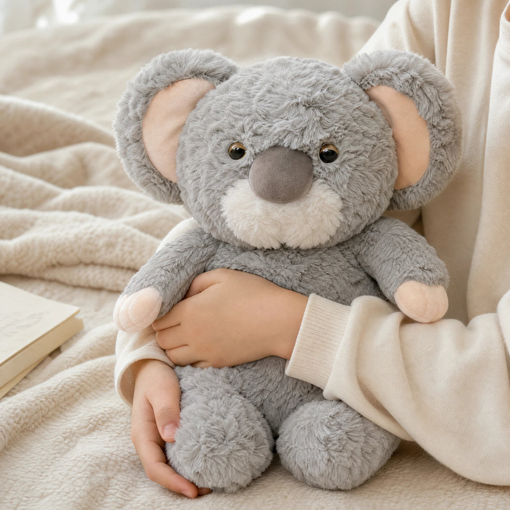 Koala Stuffed Animal with Soft Gray Plush – 35cm - Utilisation du produit