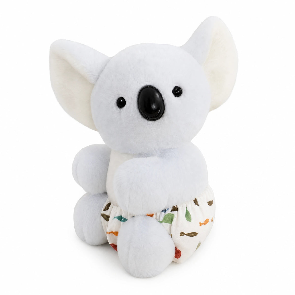 Koala Stuffed Animal with Weighted Bean Bottom - 9.8 Inch - Fond blanc