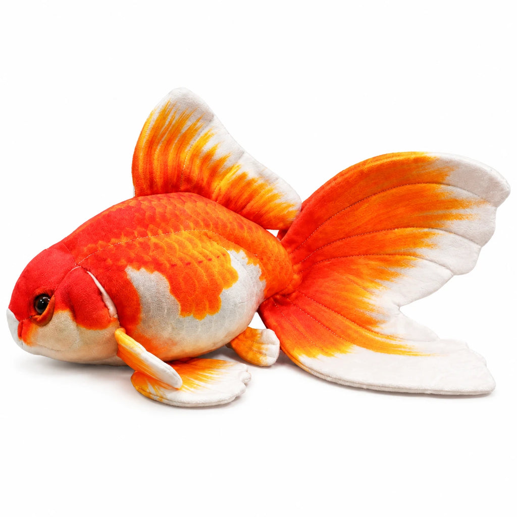 Koi Fish Plush with Flowing Fins and Soft Body - Gold
