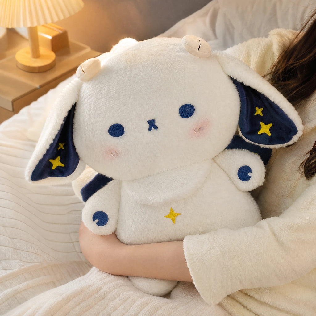 Lamb Plush with Starry Ears and Soft Fleece Texture - Utilisation du produit