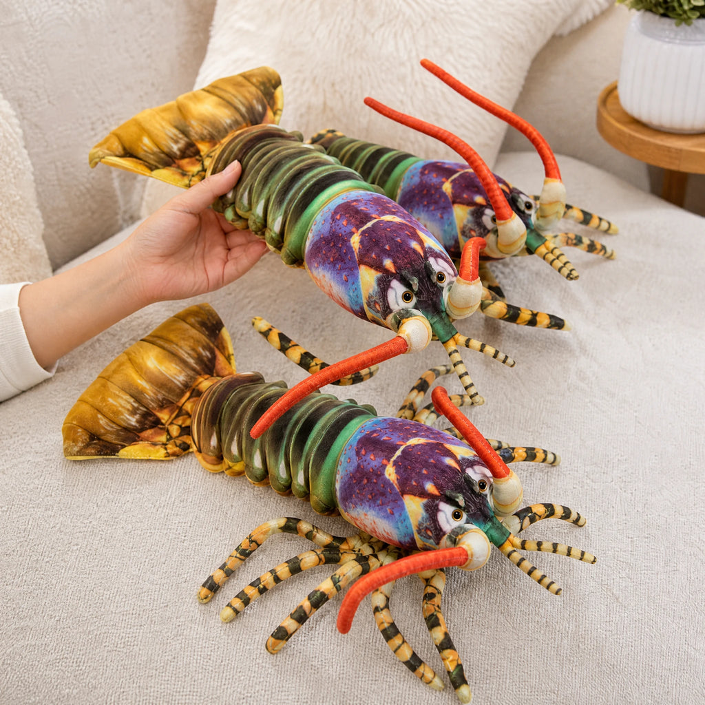 Lobster Plush with Rainbow Shell and Soft Legs - Utilisation du produit