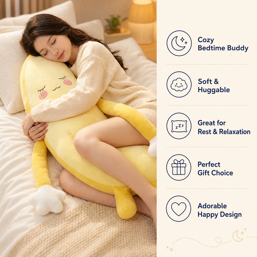 Long Arm Plush Pillow with Soft Huggable Limbs - Bénéfices produit