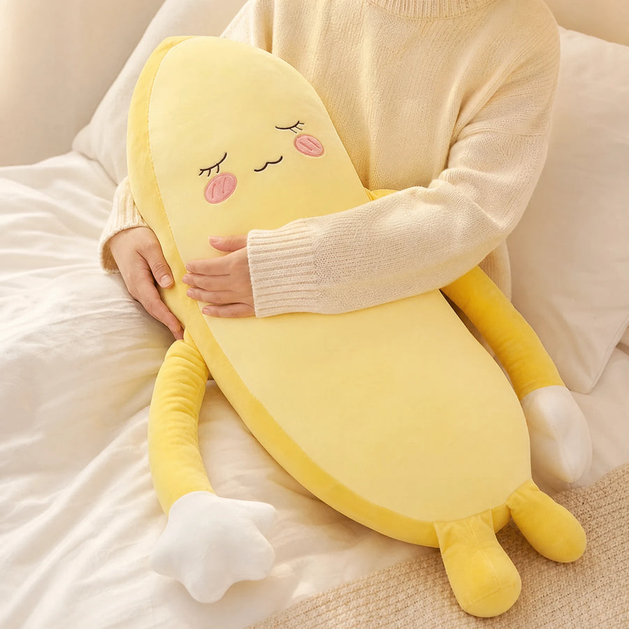 Long Arm Plush Pillow with Soft Huggable Limbs - Utilisation du produit