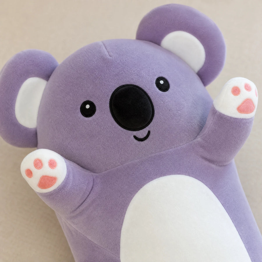 Long Body Pillow Plush - Animal Characters with Huggable Design - Détail matière