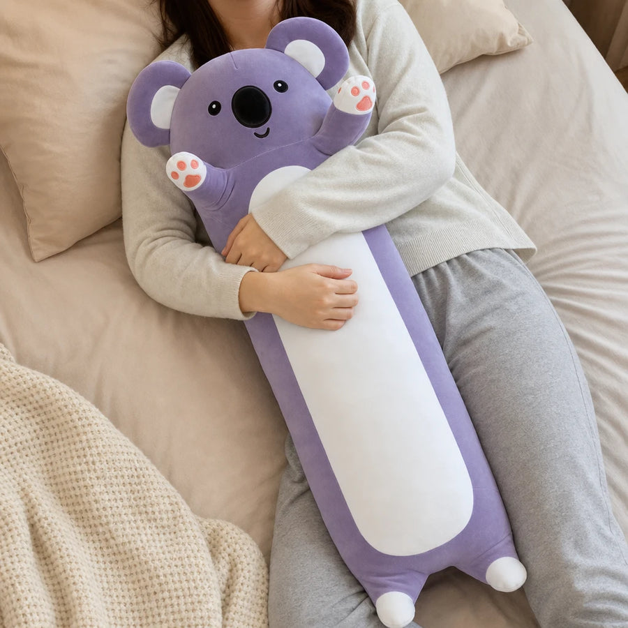 Long Body Pillow Plush - Animal Characters with Huggable Design - Utilisation du produit