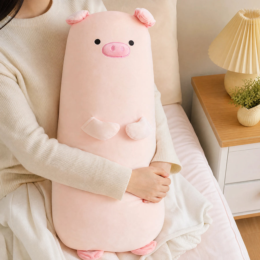 Long Body Pillow Plush - Capybara, Alpaca or Pig - Utilisation du produit