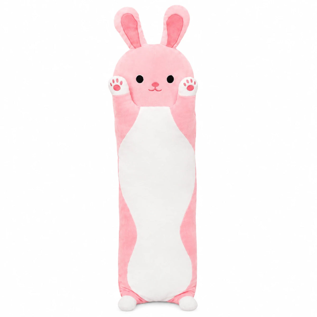 Long Body Pillow Plush with Animal Designs - Bunny / 27in / 70cm … (3 tailles)