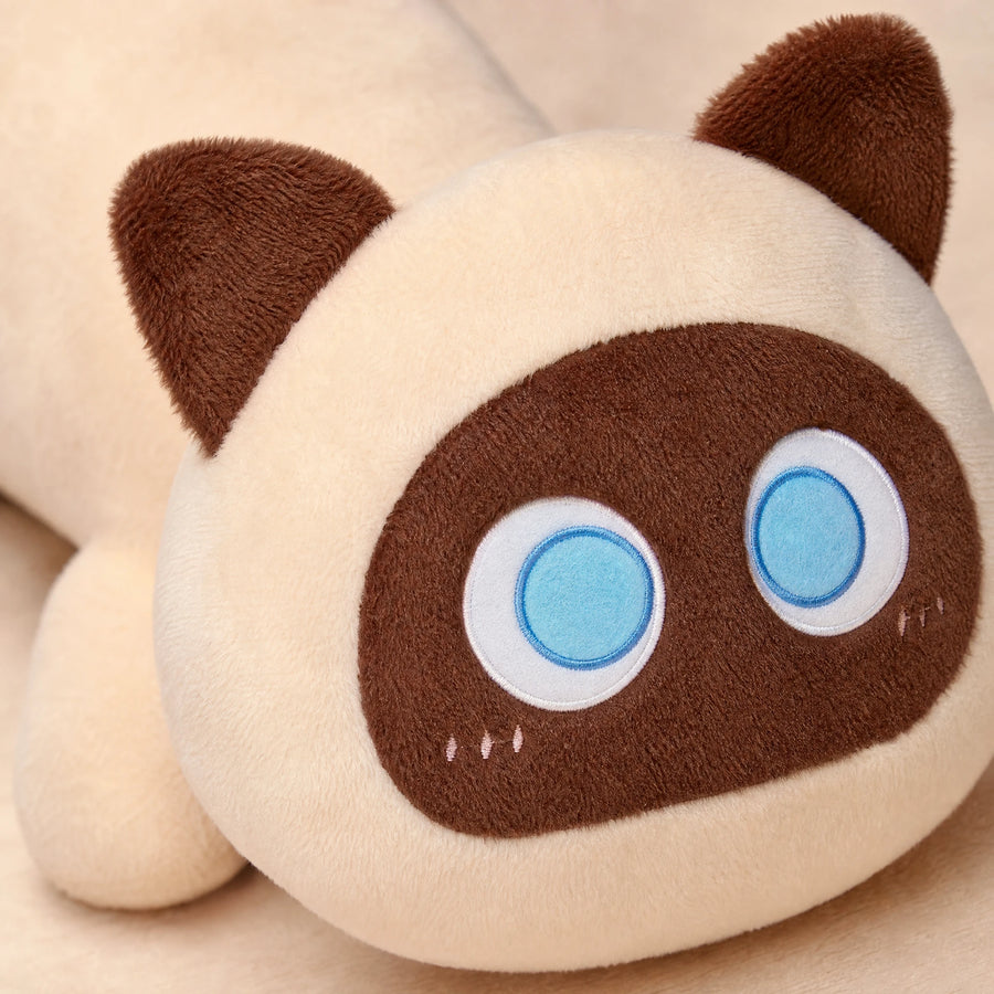 Long Cat Plush with Extra Soft Snuggly Body - Détail matière