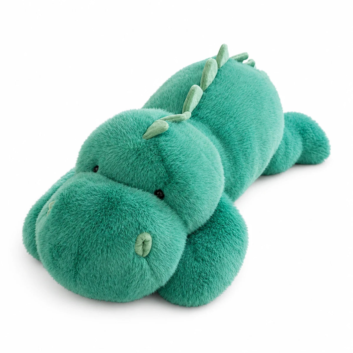 Lying Animal Plush with Ultra Soft Fluffy Fabric - Crocodile / 30cm (11in) … (3 tailles)