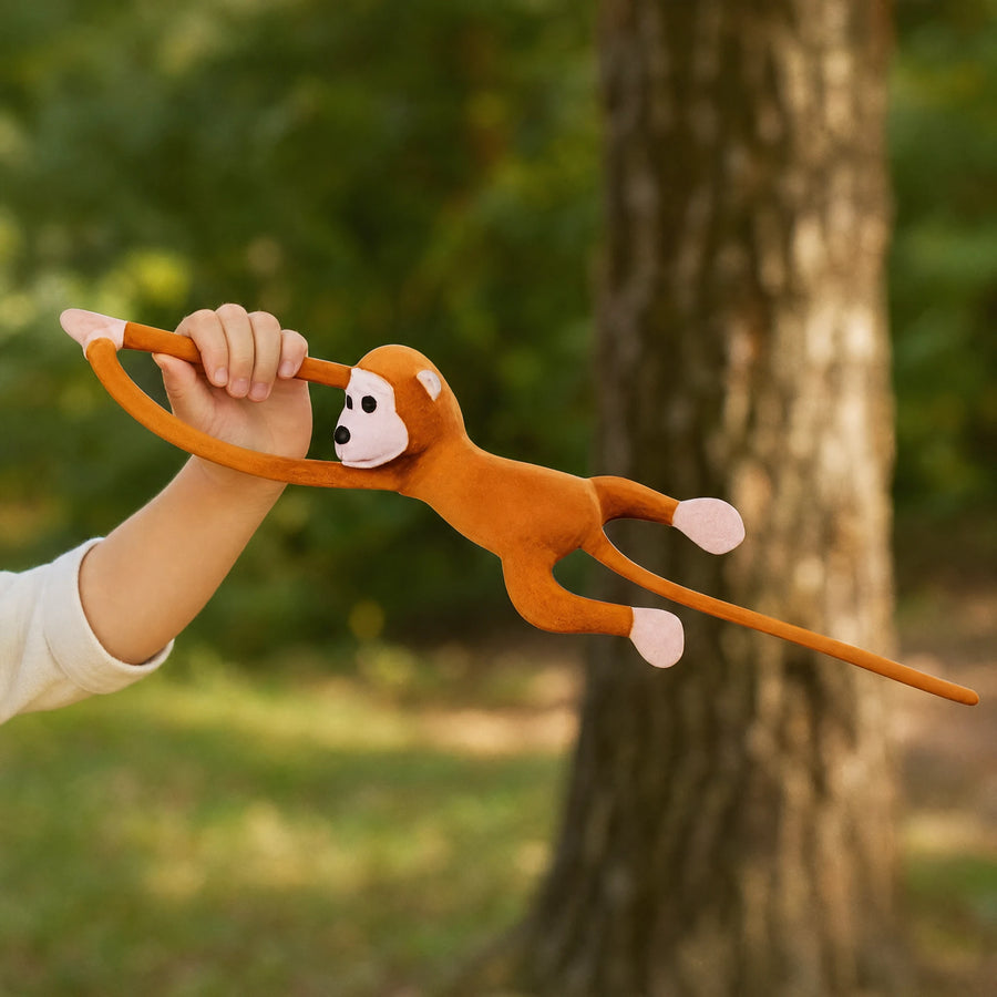Monkey Plush with Extra Long Arms and Tail - Utilisation du produit