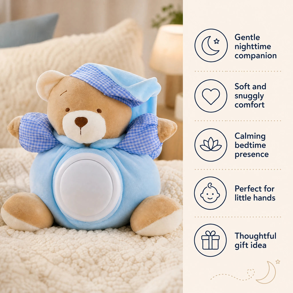 Nightlight Teddy Bear with Soft Touch Activation - Bénéfices produit