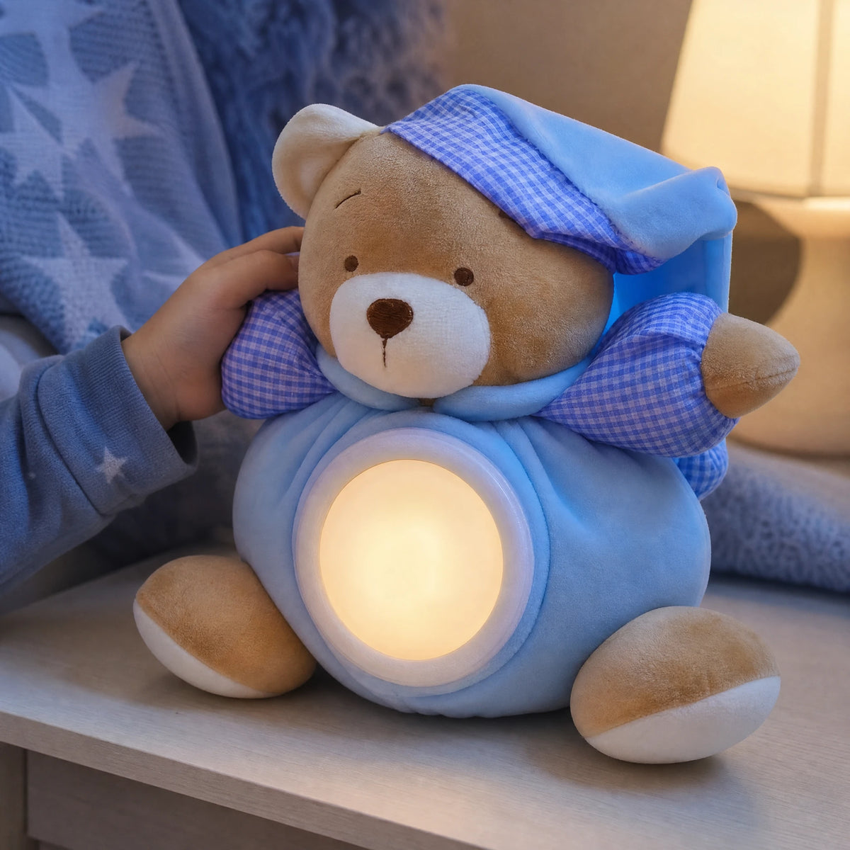 Nightlight Teddy Bear with Soft Touch Activation - Utilisation du produit