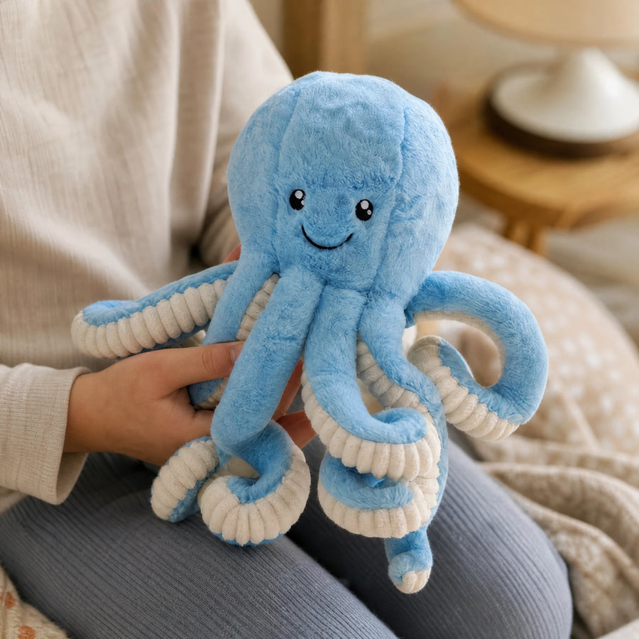 Octopus Plush with Textured Tentacles - Utilisation du produit