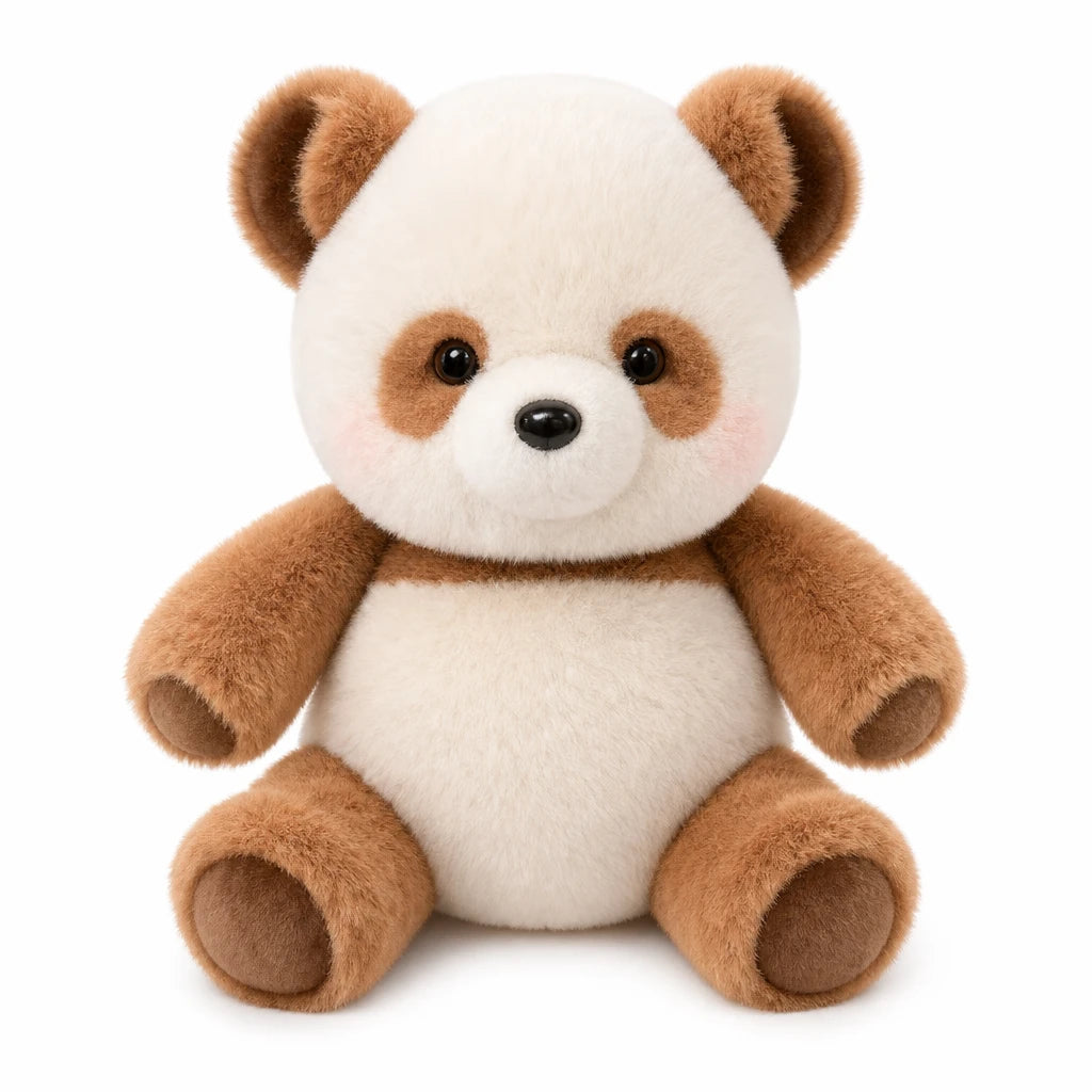 Panda Plush Toy with Walking Motion Feature - 17.5in / 45cm / Brown · 23.5in / 60cm / Brown
