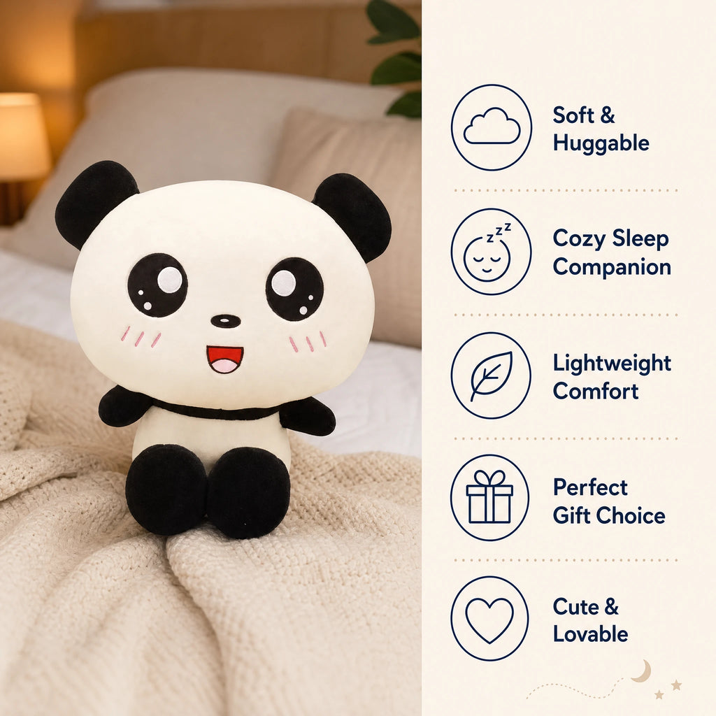 Panda Plush with Adorable Kawaii Expression - Bénéfices produit