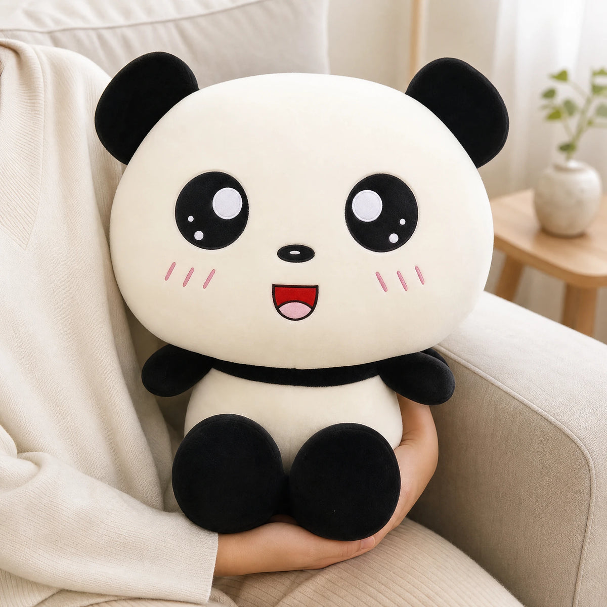 Panda Plush with Adorable Kawaii Expression - Utilisation du produit