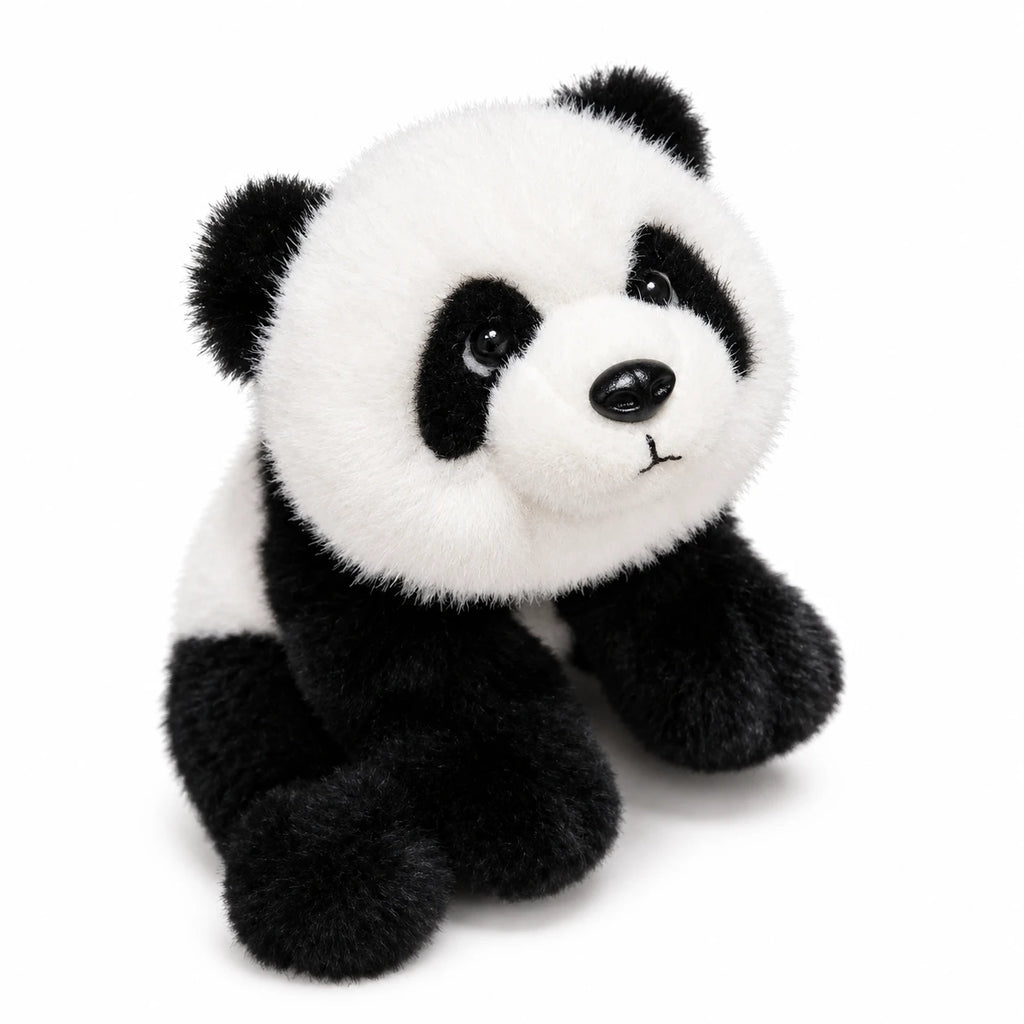 Panda Stuffed Animal with Ultra-Soft Fuzzy Plush - Black / 11in / 30cm … (3 tailles)