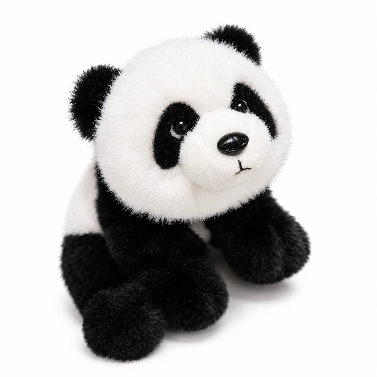 Panda Stuffed Animal with Ultra-Soft Fuzzy Plush - Black / 11in / 30cm … (3 tailles)