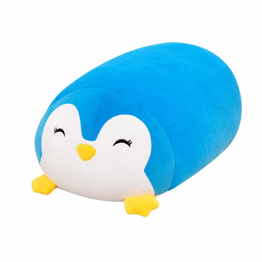 Penguin Plush Pillow with Soft Blue and White Design - 12in / 30cm · 23.5in / 60cm · 35.5in / 90cm